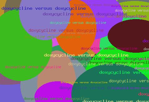 Doxycycline Versus Doxycycline
